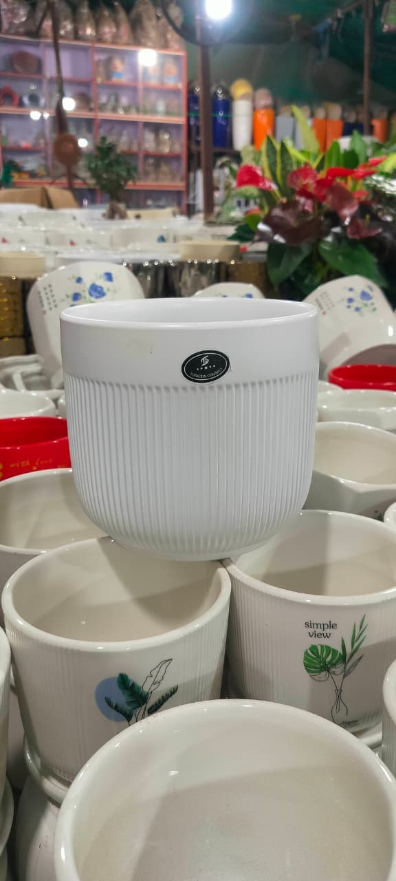 Celadon Jade Peacock Ceramic Pot