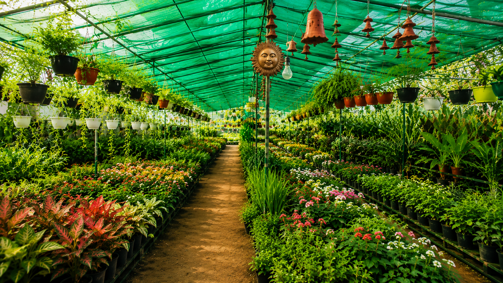 Shivansh Rose Nursery Garden Background