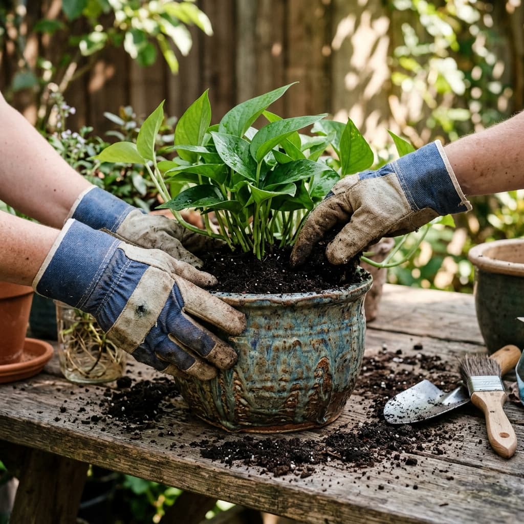 Step-by-Step Repotting Guide for Root-Bound Plants